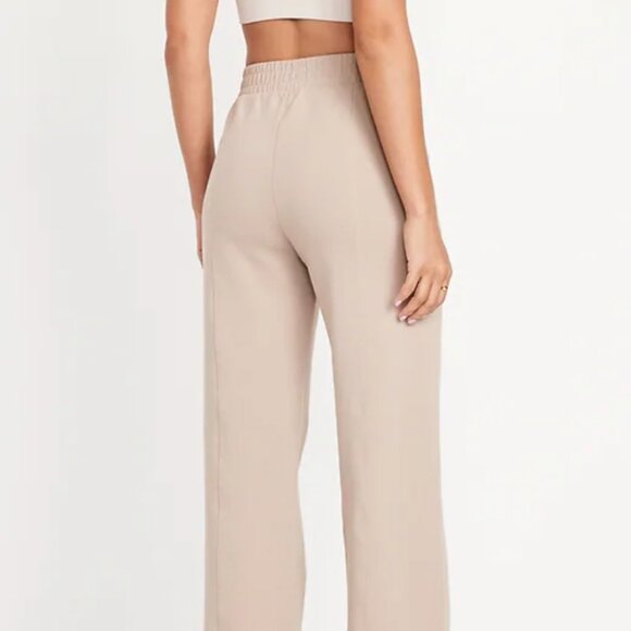 High-Waisted Dynamic Fleece Trouser Pants - Picture 3 of 4